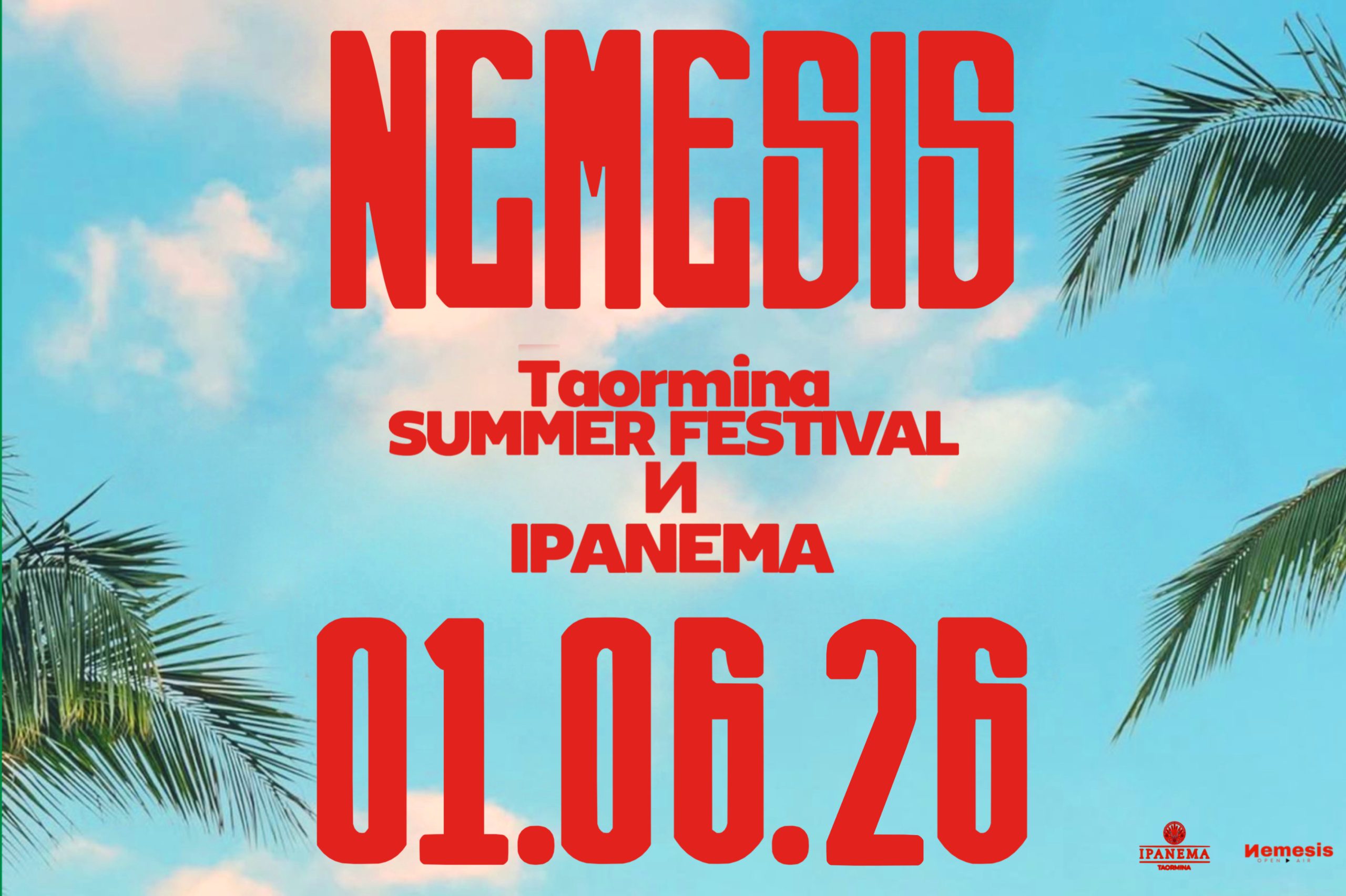 NEMESIS // Taormina Summer Festival – 01.06.26 all’Ipanema