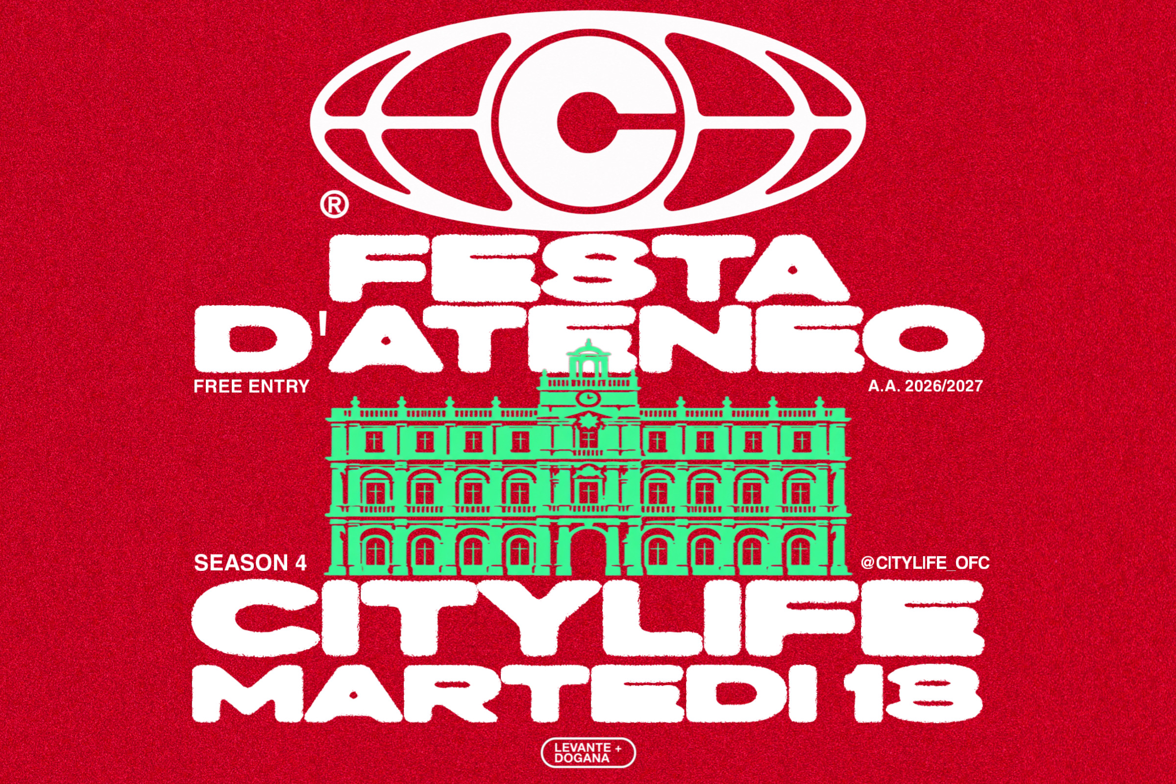 CityLife: il Martedì Universitario // La Festa d’Ateneo – 13 Ottobre